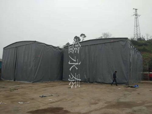 鄉城縣懸空通道遮雨篷與重慶紡織品大型推拉棚報價解析